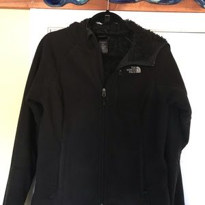 The North Face TKA fuzzy lined fleece jacket.